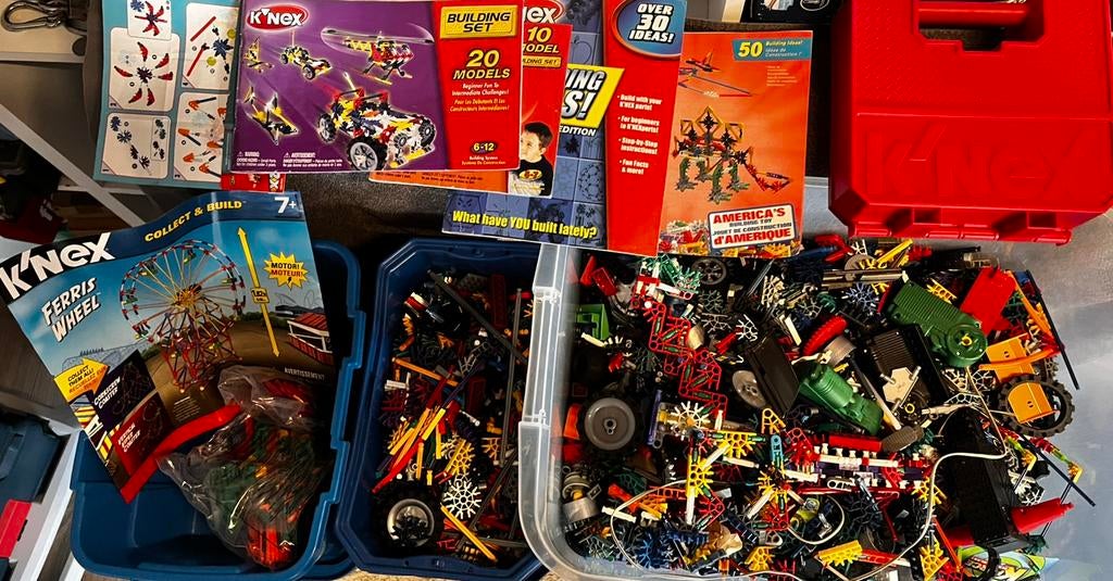 Veel Knex!, Ophalen, Gebruikt, K'nex