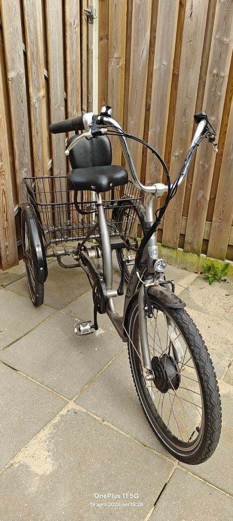 Elektrische Driewieler Troy Easy Ride - Shimano - Topstaat, Fietsen en Brommers, Fietsen | Driewielfietsen, Ophalen, Gebruikt