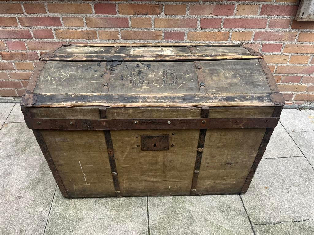Oude legerkist, Ophalen of Verzenden, Nederland, Kist of Geocache