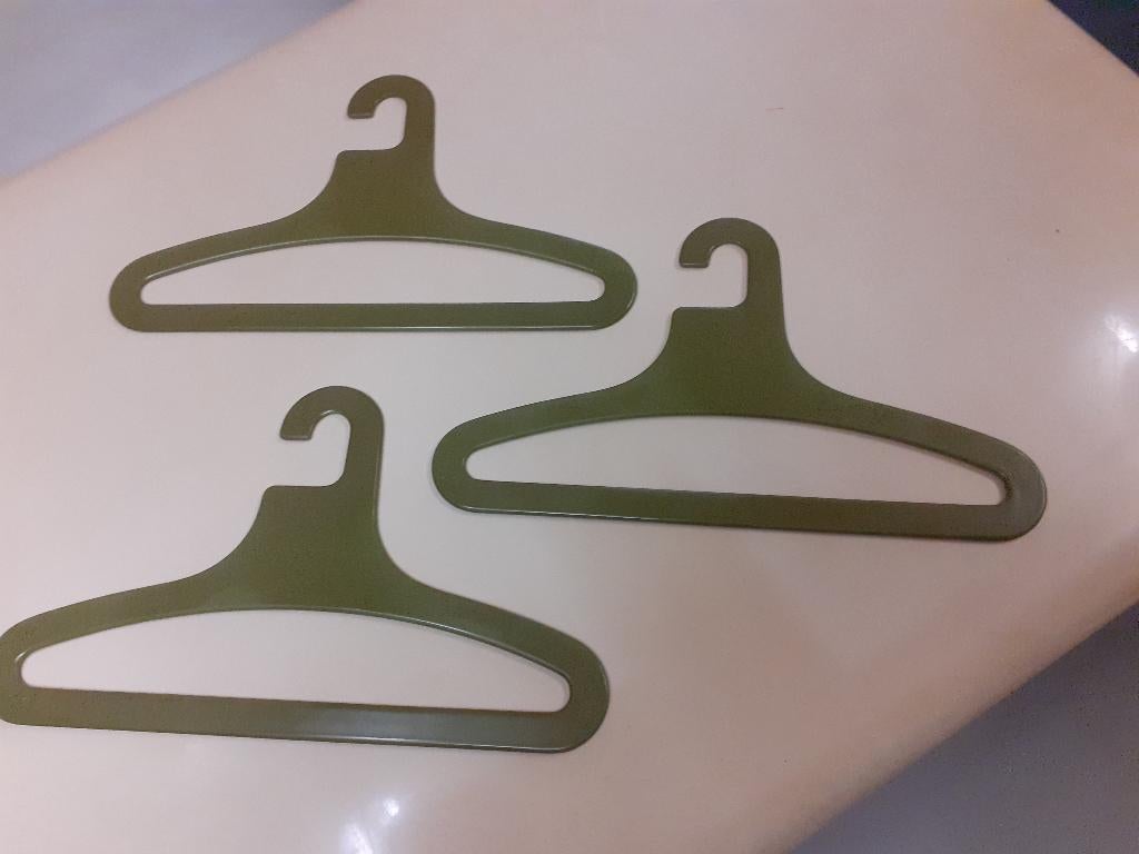3 x kleerhanger Schönbuch jaren 70 design groen space age, Ophalen of Verzenden, Overige typen