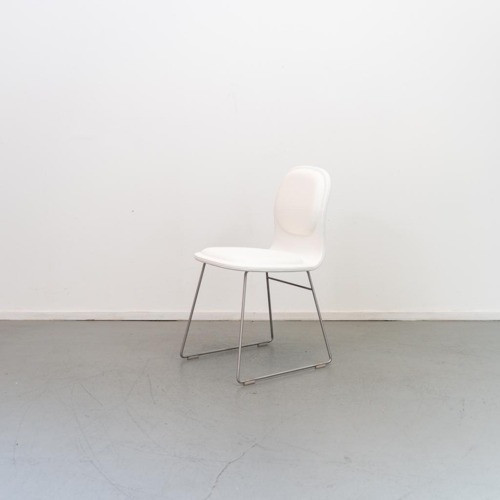 Cappellini stoel Hi Pad Wit Jasper Morrison Nieuw, Niet ingevuld, Niet ingevuld, Nieuw, Eén