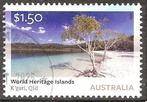 272 Australië 2025 World Heritage Islands, Verzenden, Gestempeld