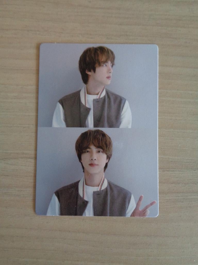 BTS Jin Merch Box 3 photocard, Ophalen of Verzenden, Zo goed als nieuw, Foto of Kaart