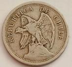 20 Centavos 1923 Chili Oude Antieke Munt Chile Amerika Gier, Ophalen of Verzenden, Egypte