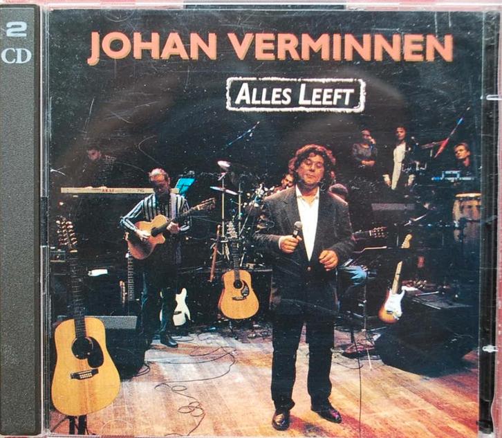 zeldzame 2 cd Johan Verminnen Alles leeft Volle maan, Cd's en Dvd's, Cd's | Rock, Gebruikt, Poprock, Ophalen of Verzenden