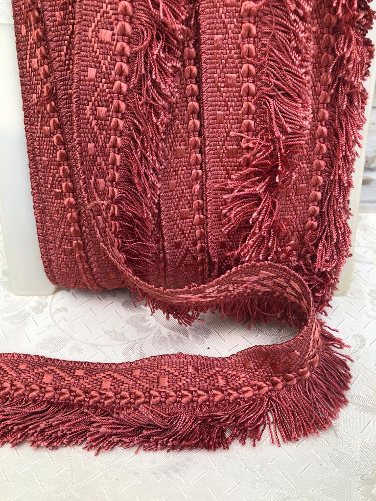 5 Meter Vintage sier/franje band, Ophalen of Verzenden, Zo goed als nieuw, Lint, Band of Elastiek