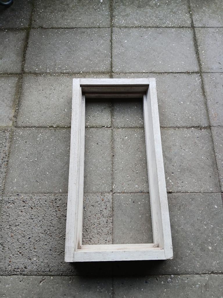 Raamkozijn 100 cm hoog x 50 cm breed, Doe-het-zelf en Verbouw, Kozijnen en Schuifpuien, Ophalen, Overige materialen, Minder dan 75 cm