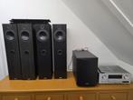 TANNOY speakerset, Gebruikt, 60 tot 120 watt, Complete surroundset, Ophalen