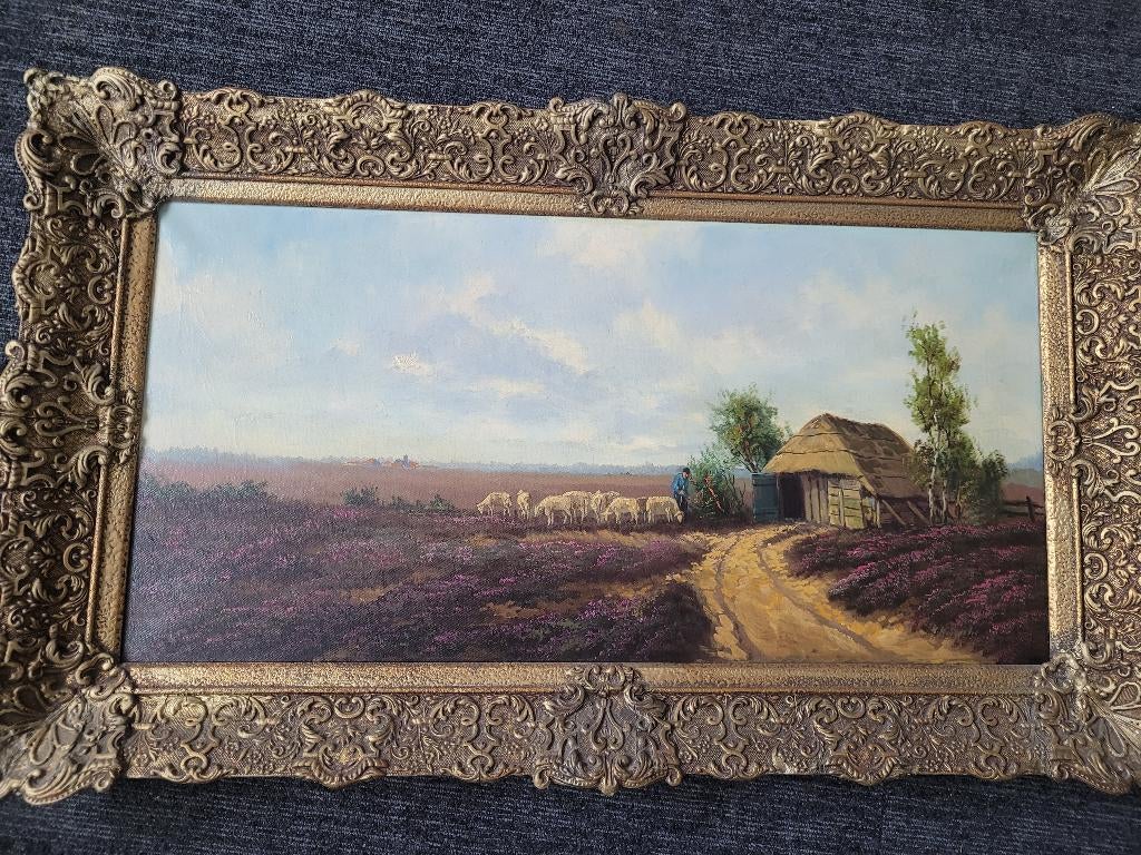 Olieverfschilderij, Ophalen