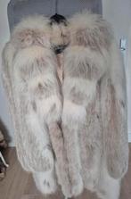 Bontjas Vos Poolvos M/L, Kleding | Dames, Jassen | Winter, Verzenden, Zo goed als nieuw, Maat 42/44 (L), Wit