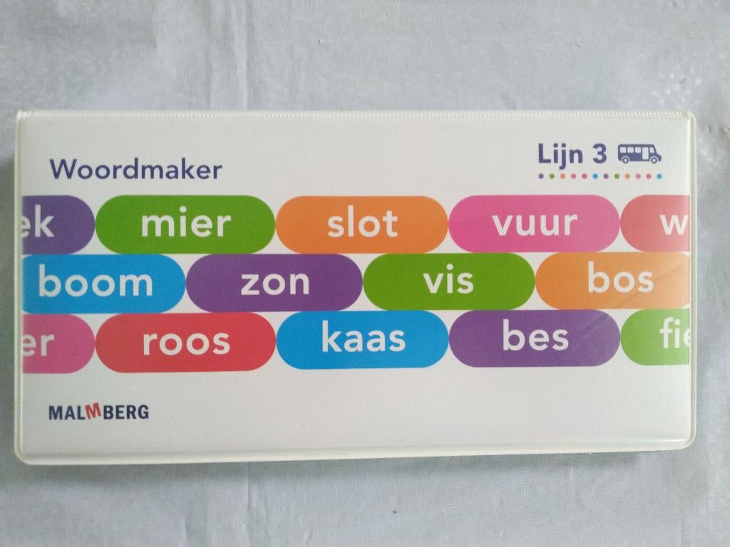 Lijn 3 - Woordmaker - Groep 3 - Versie 1, Ophalen of Verzenden, Zo goed als nieuw, Overige niveaus, Nederlands