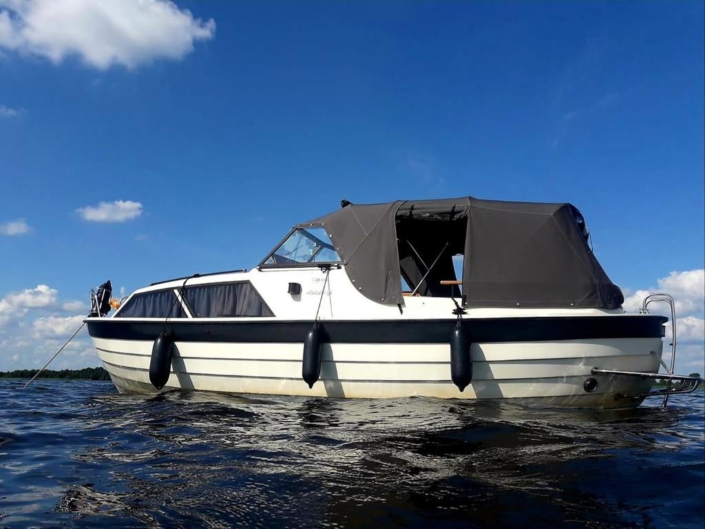 Zeer goed onderhouden kajuitboot, Nidelv 24 Spitsgatter 55pk, Watersport en Boten, Ophalen, Gebruikt, Binnenboordmotor, Diesel