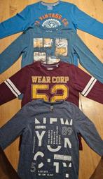 4 NIEUWE Longsleeves - shirts lange mouw, 158-164, jongen, Kinderen en Baby's, Kinderkleding | Maat 158, C&A, Nieuw, Ophalen of Verzenden