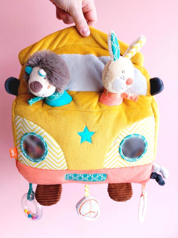 Grote Babysun Funkie Friends autobus activiteiten muziekdoos, Kinderen en Baby's, Speelgoed | Babyspeelgoed, Zo goed als nieuw