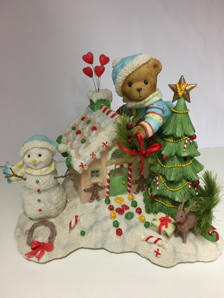 Cherished Teddies Muziekdoos Anders, Verzamelen, Beren en Cherished Teddies, Ophalen of Verzenden, Zo goed als nieuw, Beeldje