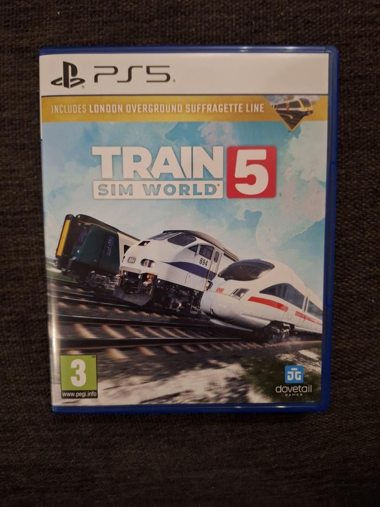 Train Sim World 5 - PS5 - zo goed als nieuw., Spelcomputers en Games, Ophalen of Verzenden, Zo goed als nieuw
