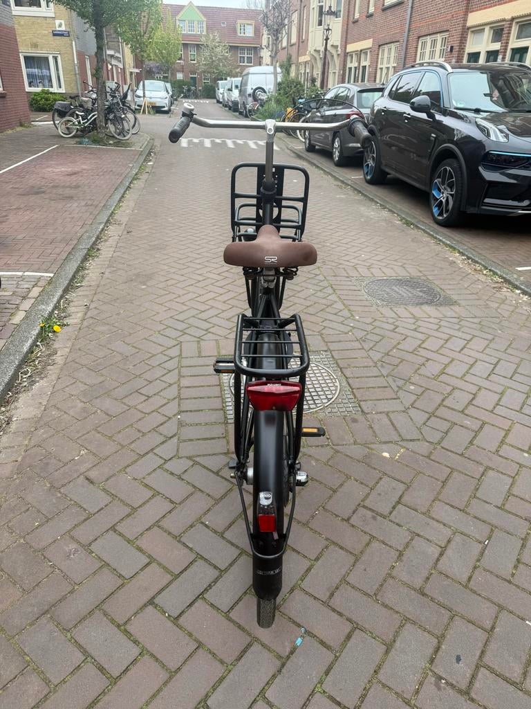 Cortina Transportfiets Zwart - Zo Goed als Nieuw, 53 tot 56 cm, Ophalen, Zo goed als nieuw, Versnellingen