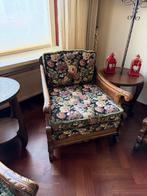 Compleet Jaren '30 Interieur: Bank, Fauteuils, Eethoek, Dres, Huis en Inrichting, Ophalen, Gebruikt, 75 tot 100 cm, Hout