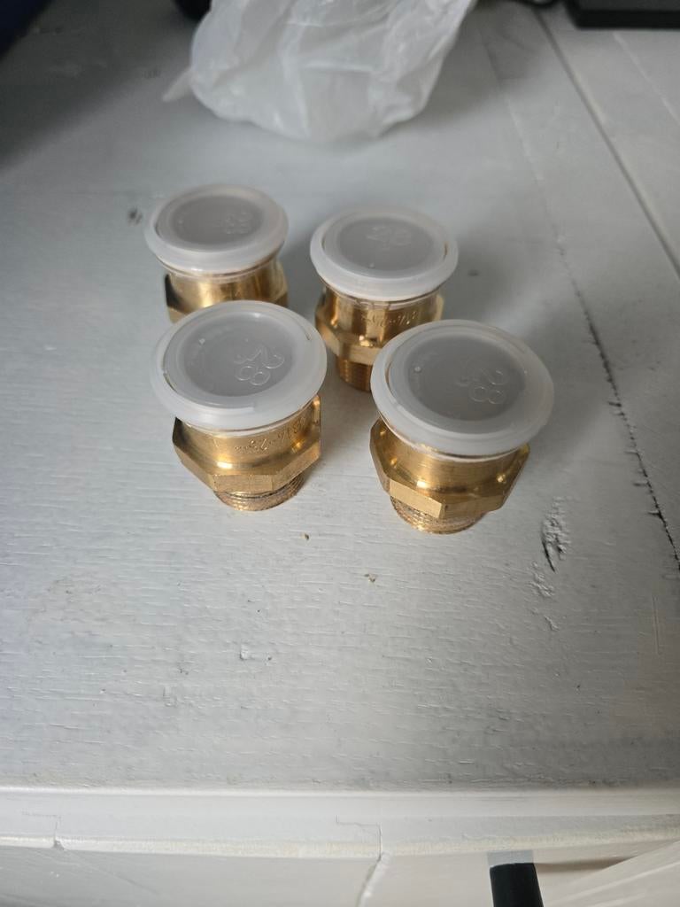 Mapress puntstuk 28x3/4 nieuw. Koper, Ophalen of Verzenden, Nieuw, Overige materialen, 20 tot 40 mm