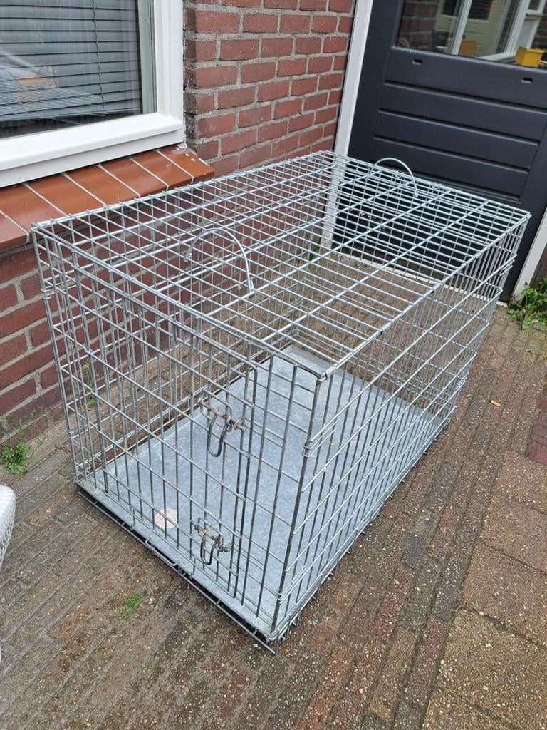 Hondenbench 90x60x70 gegalvaniseerd, Ophalen of Verzenden