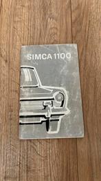 Simca 1100, Ophalen of Verzenden