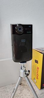 Kodak Zi8 pocket video camera incl. statief, Overige merken, Full HD, Gebruikt, Geheugenkaart