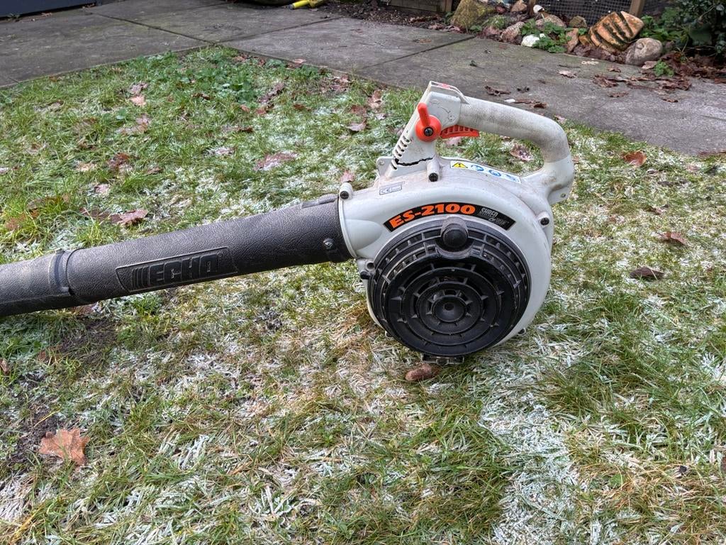Echo bladblazer benzinemotor, Ophalen of Verzenden, Gebruikt, Benzine, Handgedragen