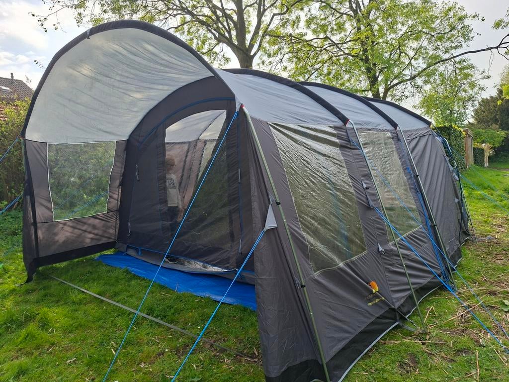 4 / 5 pers. Safarica pacific reef tent., Caravans en Kamperen, Tenten, Gebruikt, Ophalen of Verzenden