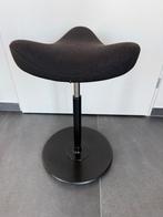 Varièr | Stokke Move | ergonomische sta zit kruk, Ophalen, Gebruikt, Zwart, Bureaukruk