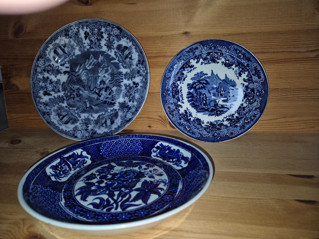 keramische borden, P. regout en Société Céramique Maestricht, Antiek en Kunst, Antiek | Keramiek en Aardewerk, Ophalen of Verzenden