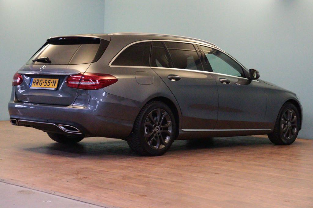 Mercedes-Benz C350e Estate | NAVI | CAMERA + PDC | STOELVERW, Automaat, Gebruikt, Leder en Stof, Bedrijf