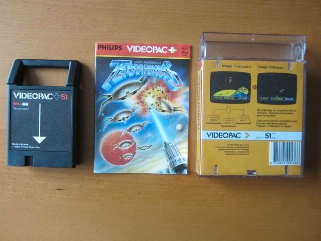 Terrahawks (51) Philips Videopac plus, Spelcomputers en Games, Games | Overige, Gebruikt, Avontuur en Actie, 1 speler, Vanaf 3 jaar