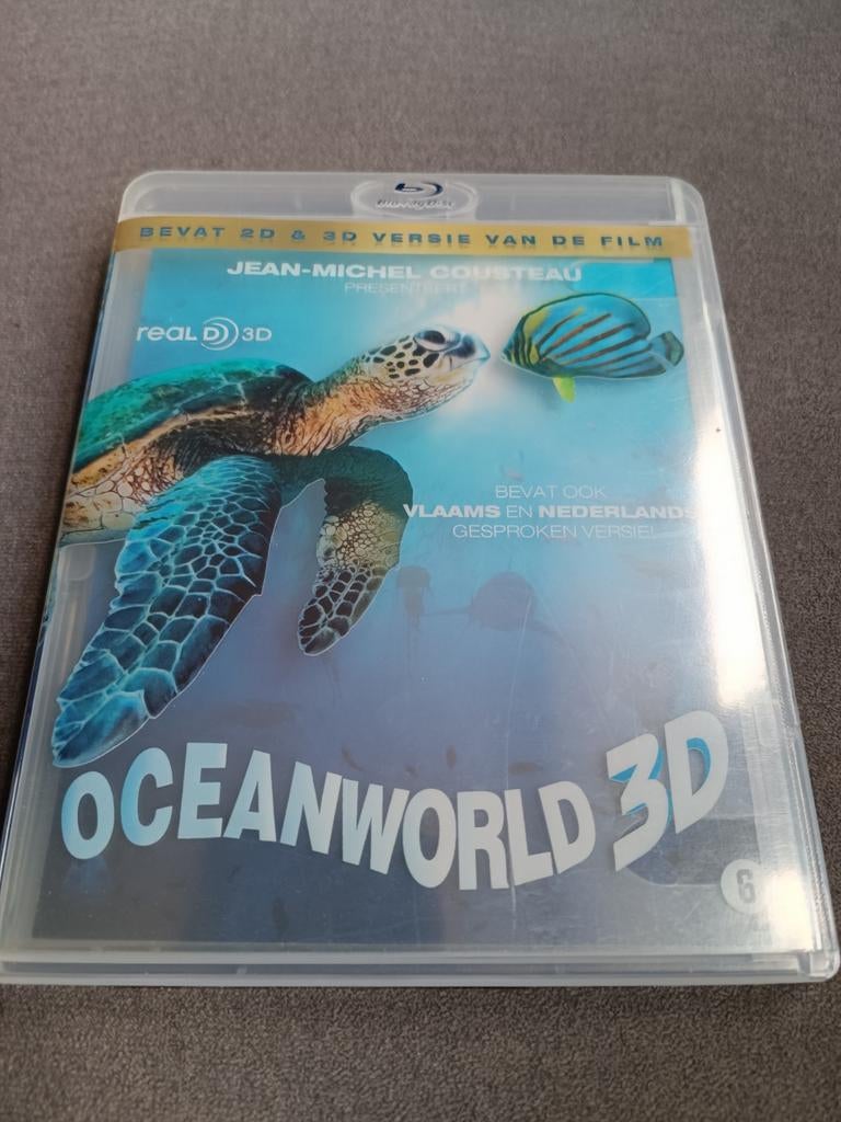 Ocean world 3D - bluray, Ophalen of Verzenden, Zo goed als nieuw, Muziek en Concerten