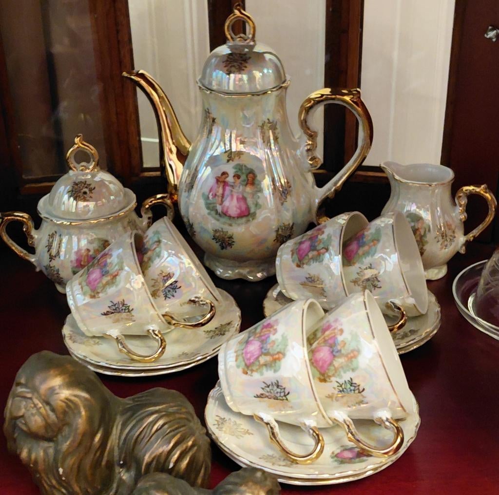 Super mooi antieke theeservies., Ophalen