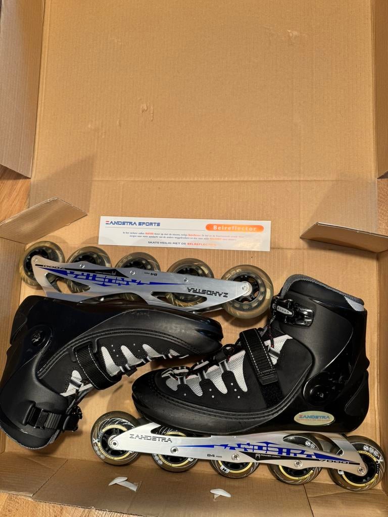 Skeelers (Zandstra comfort in skating), Sport en Fitness, Skeelers, Overige merken, Inline skates 5 wielen, Verzenden, Zo goed als nieuw