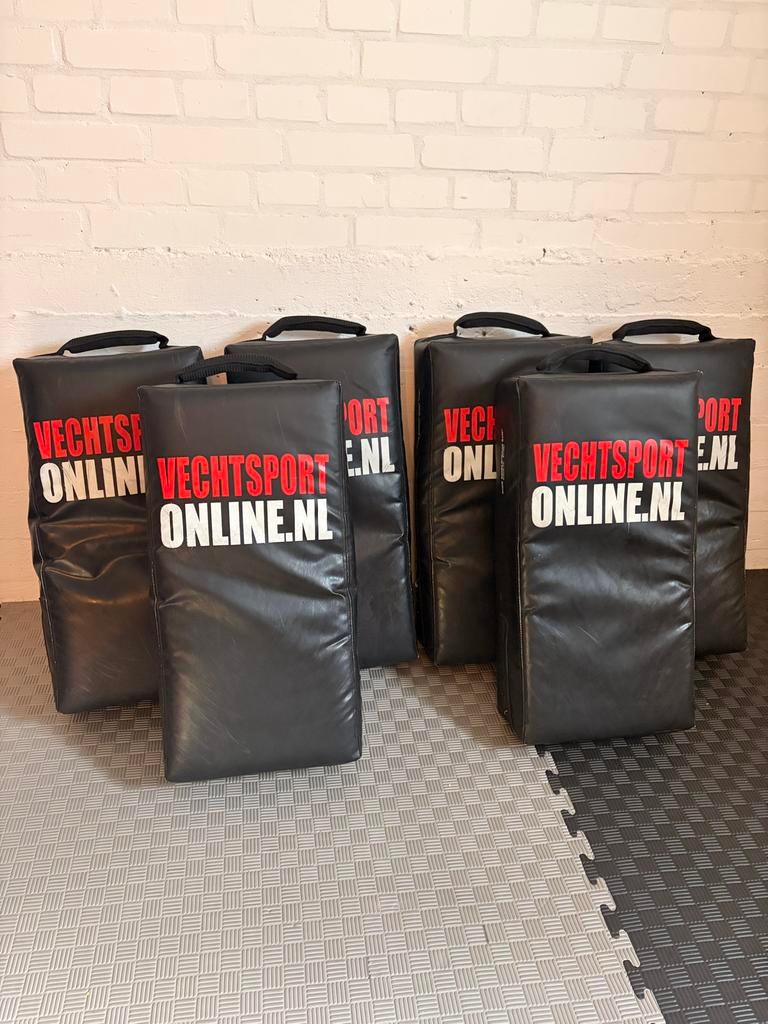 6 trapkussens kickboksen Vechtsportonline, Ophalen, Gebruikt, Overige, Vechtsportmateriaal