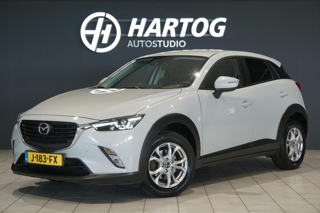 Mazda CX-3 2.0 SkyActiv-G 120 S + LED / NAVIGATIE / SENSOREN, Voorwielaandrijving, 1998 cc, Stof, Gebruikt