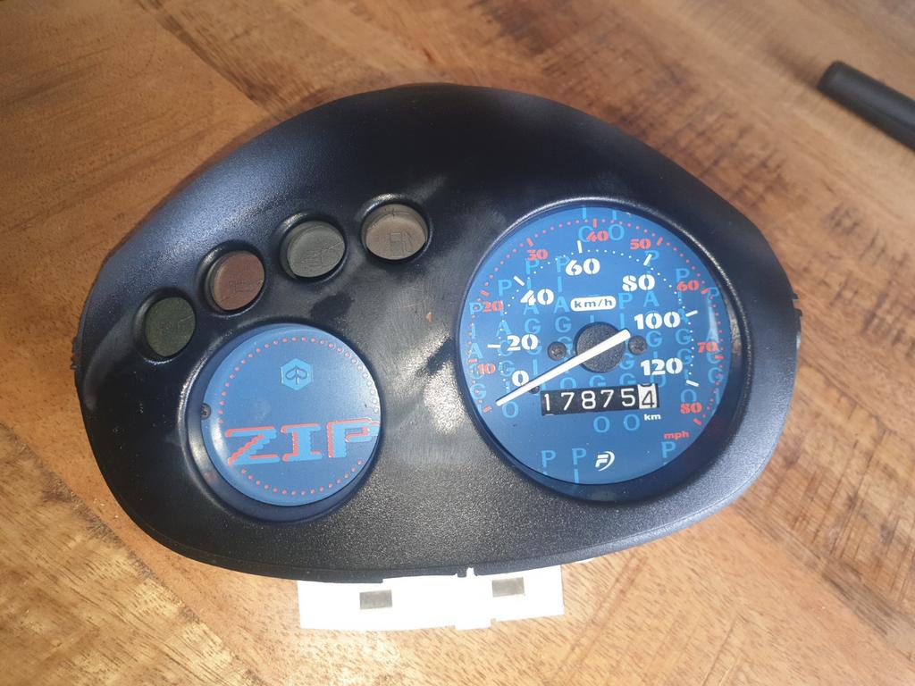 Originele Piaggio Zip SP Teller - in bizonder goede staat, Ophalen of Verzenden, Gebruikt, Overige typen, Piaggio