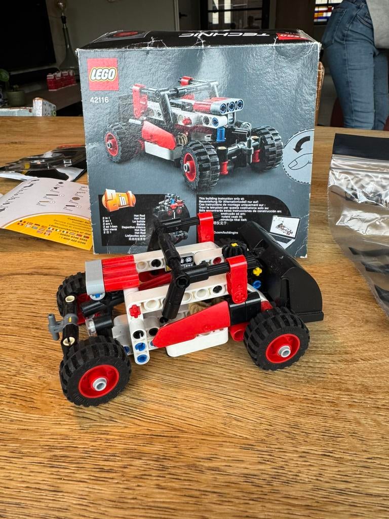 Lego Technic, Ophalen, Zo goed als nieuw