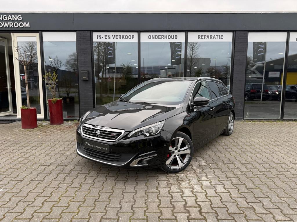 Peugeot 308 SW 1.2 e-THP GT-Line, Auto's, Peugeot, Gebruikt, 1199 cc, 635 kg, Zwart