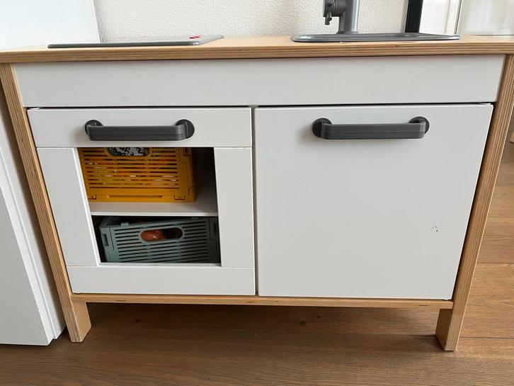 Ikea Speelkeuken Duktig met uitgebreide accessoires set, Kinderen en Baby's, Speelgoed | Speelkeukens, Gebruikt, Speelkeuken, Hout