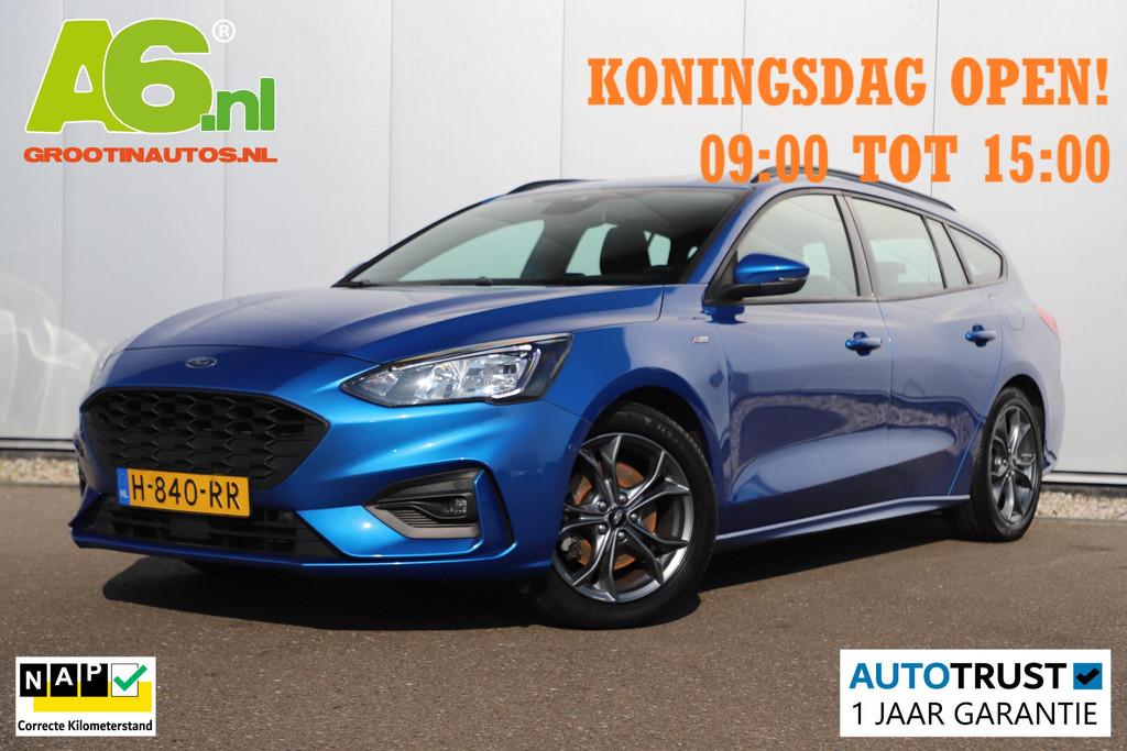 Ford Focus Wagon 1.0 EcoBoost ST Line Business Navigatie Ach, Auto's, Ford, Gebruikt, Euro 6, Met garantie (alle), 23 km/l