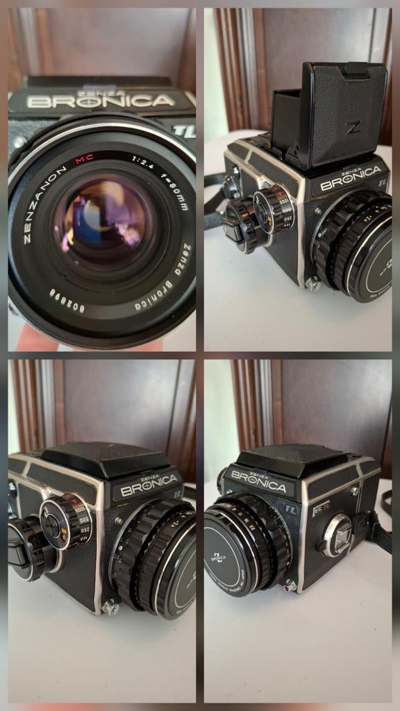 Zenza Bronica EC TL met Zenzanon MC 1:2.4 f80mm lens, Verzenden
