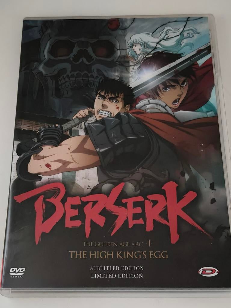 Berserk: The Golden Age Arc I -The Egg of the King ~2012 NLO, Ophalen, Zo goed als nieuw, Anime (Japans), Tekenfilm
