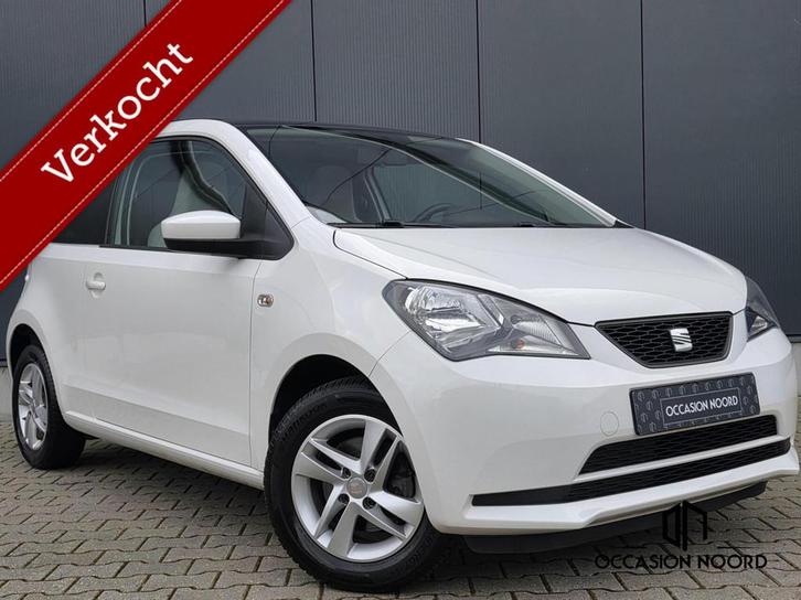 Seat Mii 1.0 75PK Style Chic|Panodak|Airco|Stoelverwarming|, Auto's, Seat, Bedrijf, Mii, ABS, Airbags, Airconditioning, Alarm
