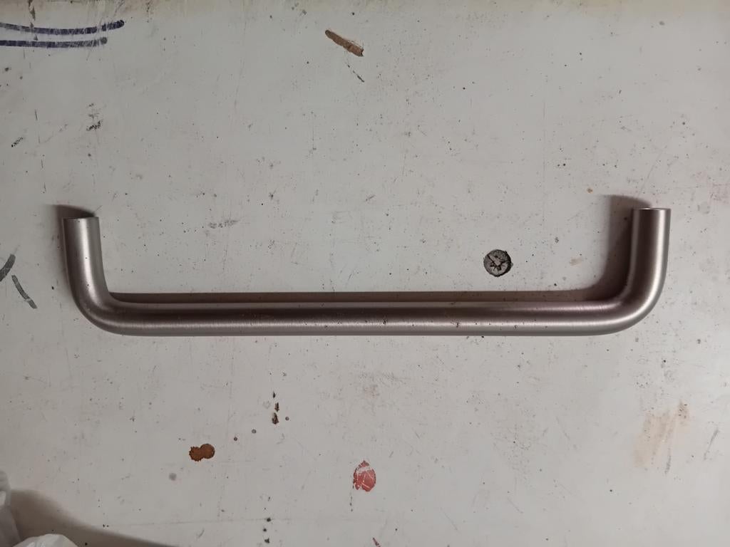 RVS Deurgreep - Gebogen Model (16 cm), Huis en Inrichting, Ophalen, Minder dan 50 cm, Nieuw, Minder dan 25 cm