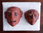 Twee Japanse Maskers - Rond 1900 Meiji periode, Ophalen of Verzenden