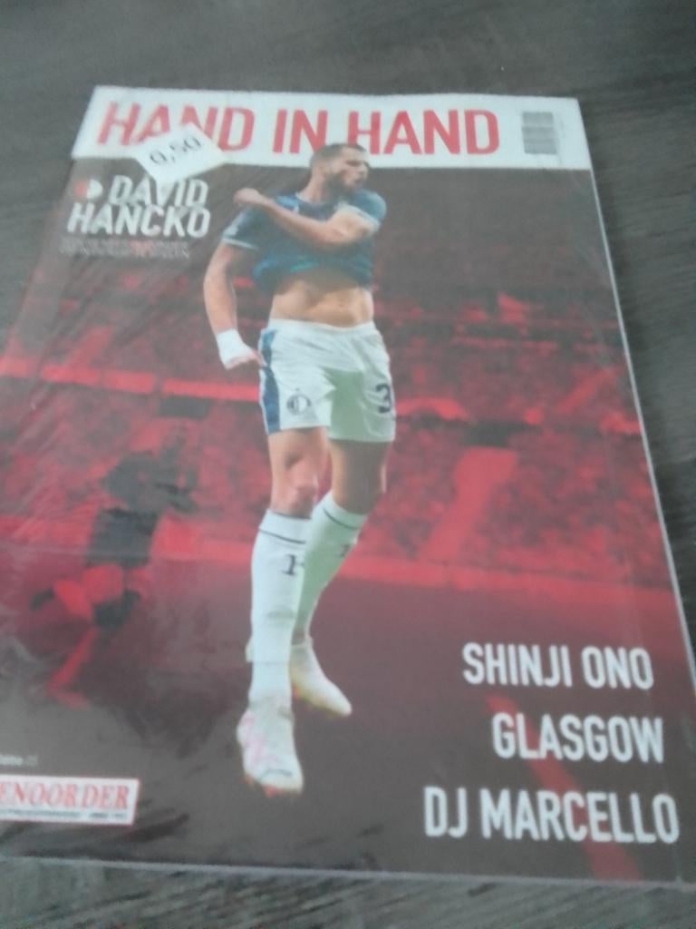 Hand in Hand magazine - David Hancko, Shinji Ono, Boeken, Tijdschriften en Kranten, Ophalen, Zo goed als nieuw, Sport en Vrije tijd