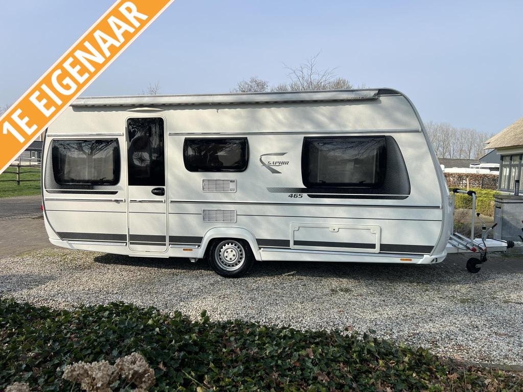 Fendt Saphir 465 TG MoverLuifelLengte bed, Caravans en Kamperen, Caravans, Bedrijf, Treinzit, Overige typen, Fendt