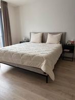 SwissSense bed 180x200 Urban Beige met Emma topper, Ophalen, Beige, Tweepersoons, Zo goed als nieuw